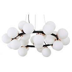 Подвесная люстра lumina deco marsiada ldp 6033-25 bk-md